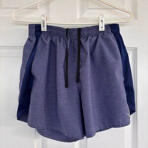 Nike Heathered Navy Running Shorts